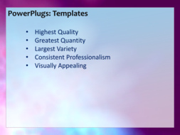 PowerPoint Template - abstract, technology, smoke - Print Slide